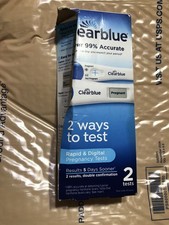 Clear Blue Rapid Digital Pregnancy Test- 2 ct DAMAGED BOX 