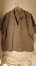 Scandia Woods XXL Zip Front Mens Shirt