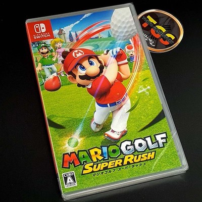 Mario Golf Super Rush Switch Japan Game In EN-FR-DE-ES-IT-JP-KR-CH New Sports Ni