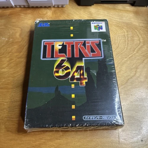 Tetris 64 Nintendo 64 with Manual and Inserts N64 Japanese Version - US Seller