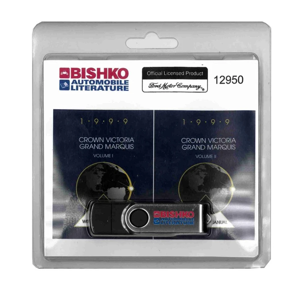 Ford Crown Victoria 1999, Mercury Grand Marquis taller manual de reparación USB Foto 2 de 3