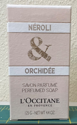L'Occitane Neroli & Orchidee Perfumed Soap 4.4 oz. New in Box