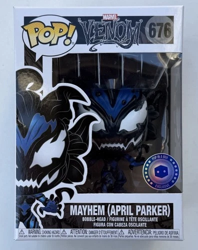 Funko Pop! Marvel Venom MAYHEM (APRIL PARKER)) 676 Exclusive with Protector