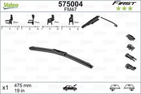 Valeo Wischblatt Scheibenwischer First Multiconnection 575004 FüR Opel VW Ford 4