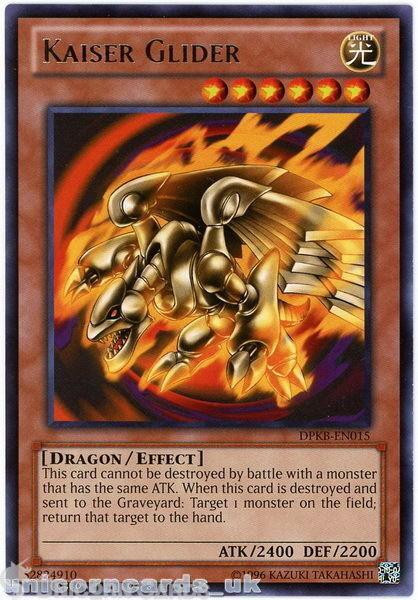 DPKB-EN015 Kaiser Glider Rare UNL Edition Mint YuGiOh Card