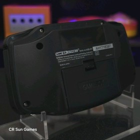 Black On Black Game Boy Advance GBA Console with iPS V5 Backlit LCD 