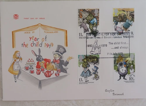 1979 STUART FDC - YEAR OF THE CHILD - GREAT ORMOND STREET HOSPITAL LONDON