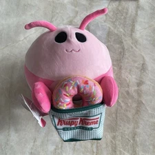 Zuru Snackles Series 2 Lily The Shirmp Holding Krispy Kreme 14” Plush w/ Tag