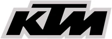 Factory Effex Generic Fork and Swingarm Stickers - KTM - Black - 1944500