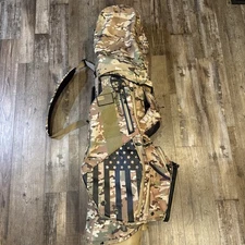 Sun Mountain C130 Stand Bag Multicam Camo USA Flag 14-Way Golf Bag Tactical