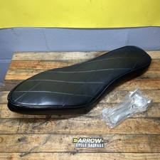 Vintage Selle Giuliari Cobra Seat Black Harley-davidson Sportster Custom Chopper