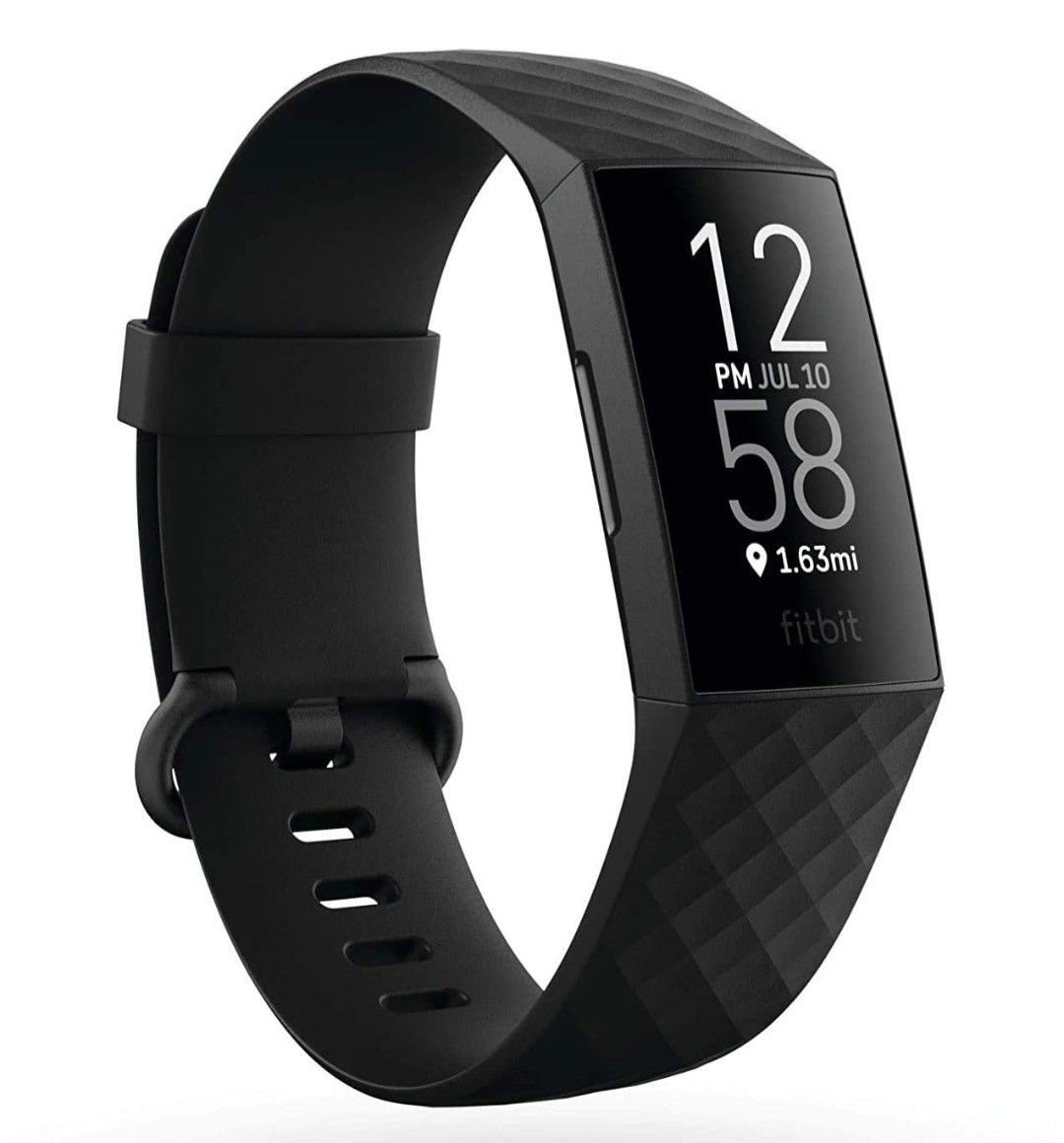 Fitbit Charge 2 Black Advanced Fitness Wearable Tracker - Deep Black