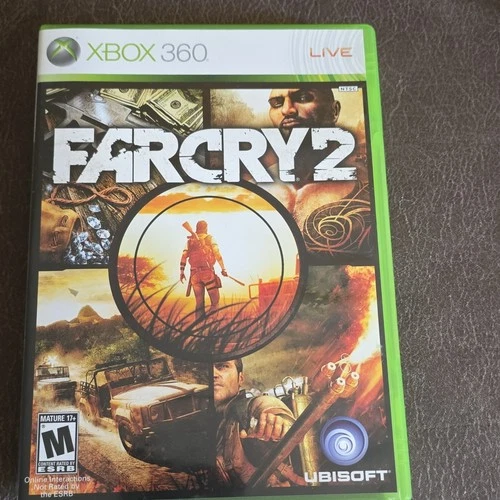 Ubisoft Far Cry 2 Manual Included, Case Included Xbox 360 Shooter