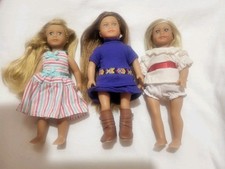 American Girl Minis Lot Of Three Dolls