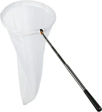 Insect and Butterfly Net with 16" Ring 36" Net Depth, Handle Extends 59 Inches