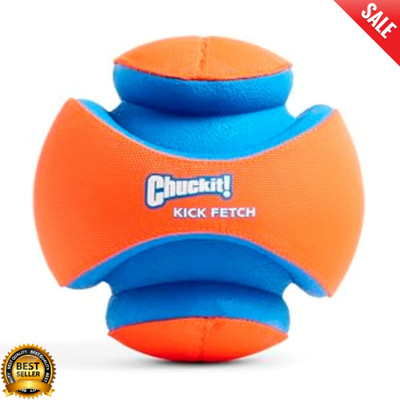Interactive Kick Fetch Dog Ball Toy Durable Training Fetch Ball 8'' Diameter