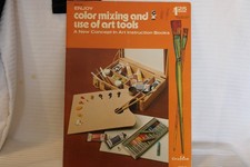 Vintage Craftint "Enjoy Color Mixing and Use of Art Tools " Instruction 1971