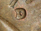 HIGH GRADE MINT ERROR 1950-D LINCOLN WHEAT CENT RPM#1 TOP 100  XF+/AU