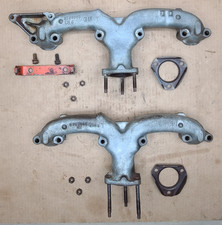 58-62 C1 Corvette Exhaust Manifold Set 283 327 3749965 3747038 60 61 63 64 65 Oe