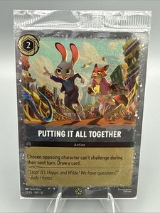 Putting It All Together Lorcana Promo | eBay