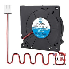 DC 120mm Blower Fan 24V 12032 Dual Ball Bearing Brushless Cooling Turbine