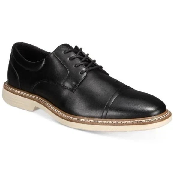 Alfani Theo Mens Grey Cap Toe Oxford Shoes Memory Foam Size 13M 100177272MN Alfani Theo Cap Toe Oxford Dress Shoes Mens US 12M | eBay main image 3