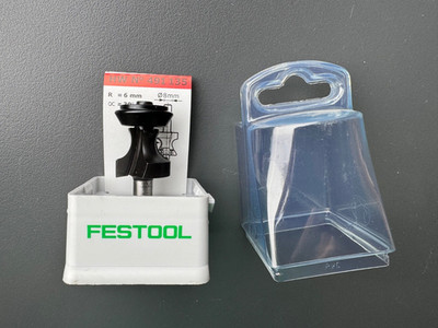 Festool 491135 Abrund-/Fasefräser HW Schaft 8 mm HW S8 D24/R6/30°