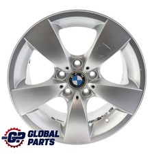 BMW E60 E61 Wheel Rim Alloy Silver 17" Spider Spoke 138 ET:20 7,5J 6762001