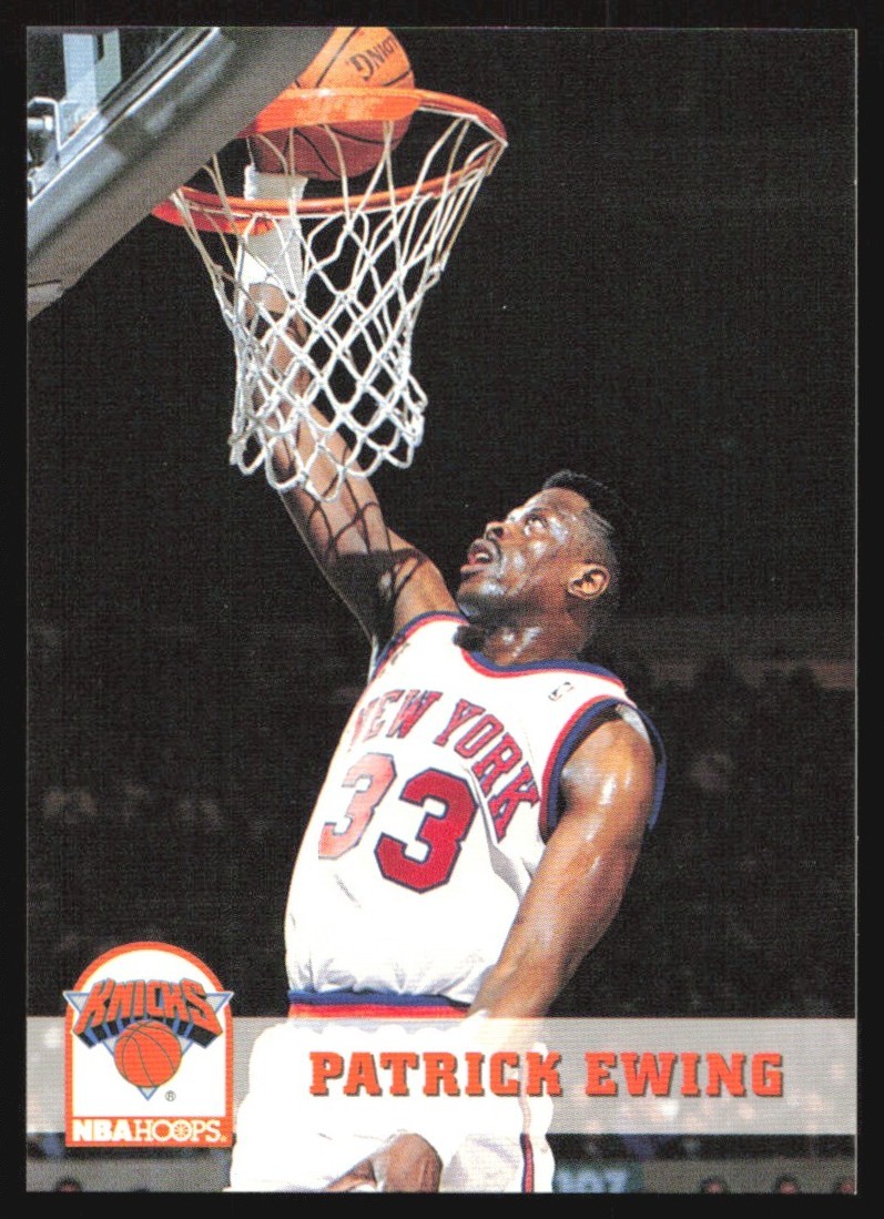 1993-94 NBA Hoops Patrick Ewing #146 New York Knicks