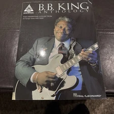 B.B. King Anthology Sheet Music Guitar Tablature Hal Leonard