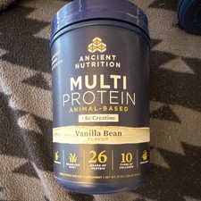 Ancient Nutrition Multi Protein Animal-Based +5g Creatine Vanilla Bean 21 oz