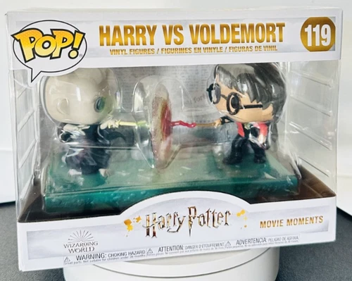 Funko Pop Harry Potter Harry vs Voldemort #119 Movie Moments Vinyl Figure