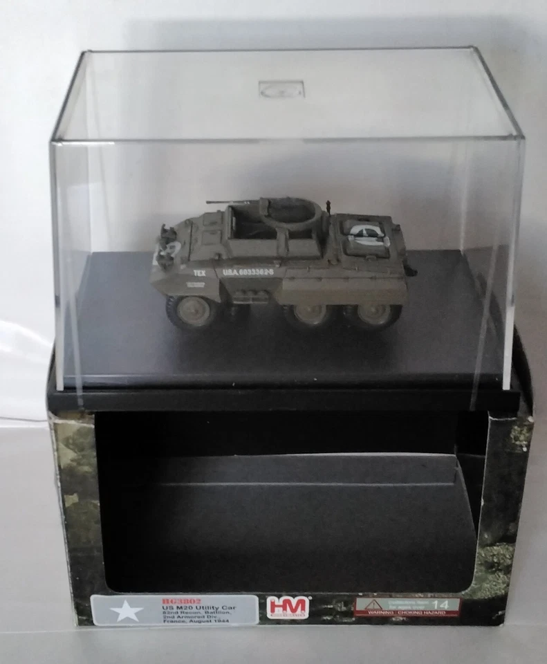US M20 Utility Car 82e Bataillon de Reconnaissance 1/72ème HM Ref HG3802 - Photo 1/1