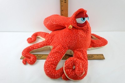 Disney Store Hank the Octopus 17'' Plush Finding Dory Nemo Pixar Orange