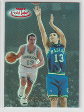 1999 Topps Gold Label Red Steve Nash #43/50 Class 2 Mavericks #60