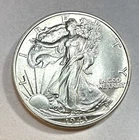 1943 Walking Liberty Half Dollar 0308 nice cartwheel effect