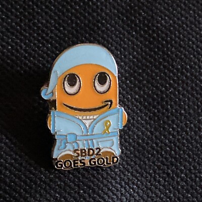 amazon peccy Amazon Goes Gold Blue Pajama SBD2 pin