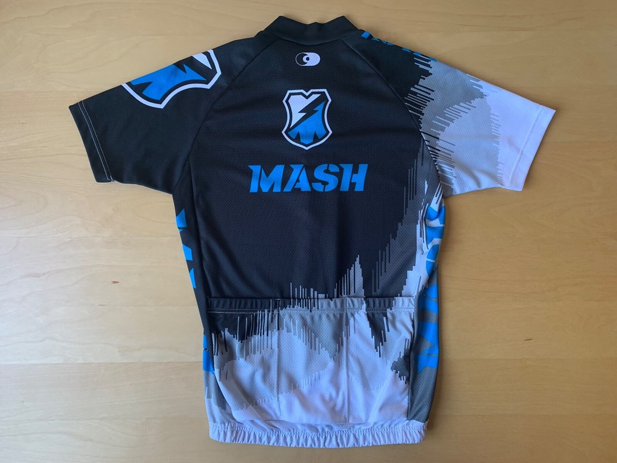 mash mashsf サイクルジャージ L MASH* sponsored long sleeve jersey - BLUE LUG ONLINE STORE