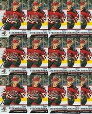 TYLER STEENBERGEN ROOKIE 15 CARD RC LOT 2018-19 UPPER DECK AHL # 83 ROADRUNNERS 