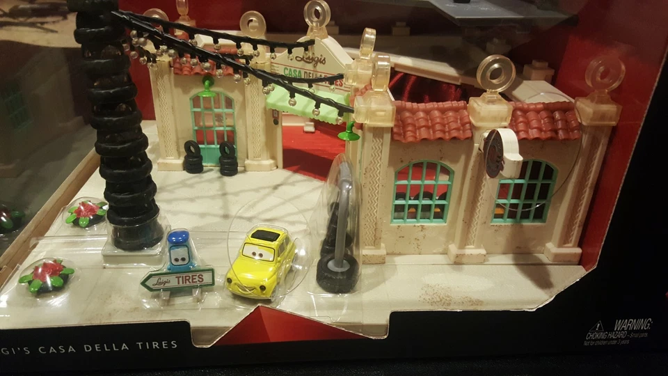 DISNEY PIXAR CARS PRECISION SERIES LUIGI'S CASA DELLA TIRES SAVE 6% GMC - Image 2 of 4