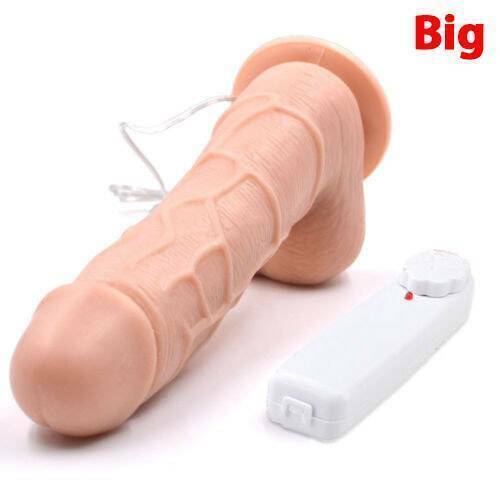 Realistic Penis Dildo Dick Vibrator Suction Cup G Spot Sex Toy for Female Women - Foto 15 di 19