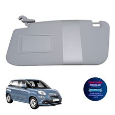 ALETTA PARASOLE FIAT 500L DAL 2012 SINISTRA SX PANTINA CON TASCA E SPECCHIO