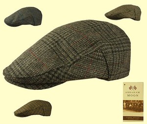 moon tweed cap