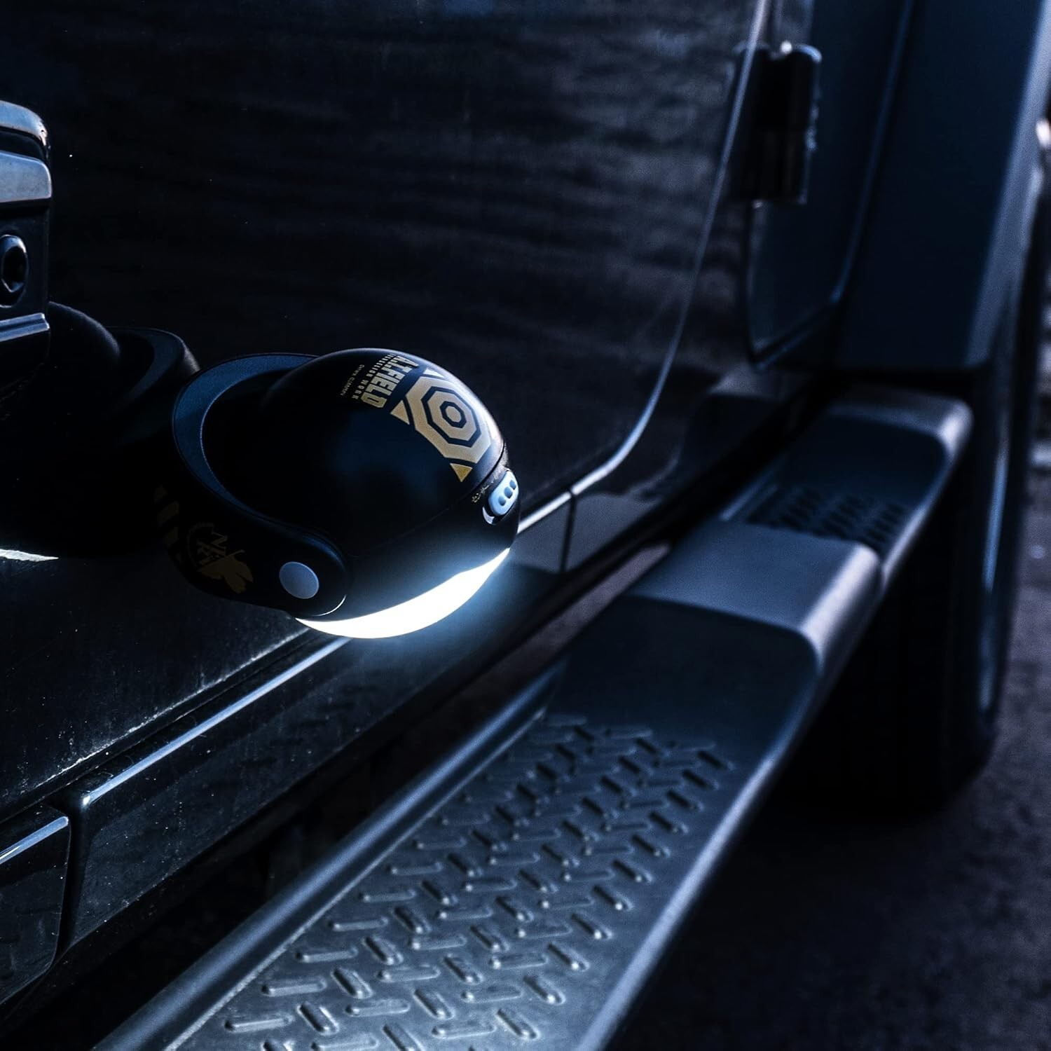 A.T.FIELD Evangelion Sensor Light NERV ATF-1701 Black ABS Resin 145g JAPAN NEW