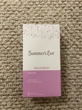Summer's Eve Douches Island Splash Pack of 2 New  In Original Box 