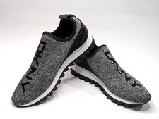 DKNY Black/Silver Women's Slip On Sneakers - Size 6.5 NWOB