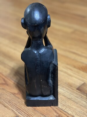 フィリピン BULUL 男 ブルル 木彫 プリミティブアート 置物 イフガオ族 フィリピン 男性ブルル BULUL 木彫 プリミティブアート 置物