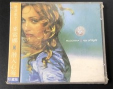 Madonna ray of light China 2st Edition Picture w/OBI CD Very Rare Sealed