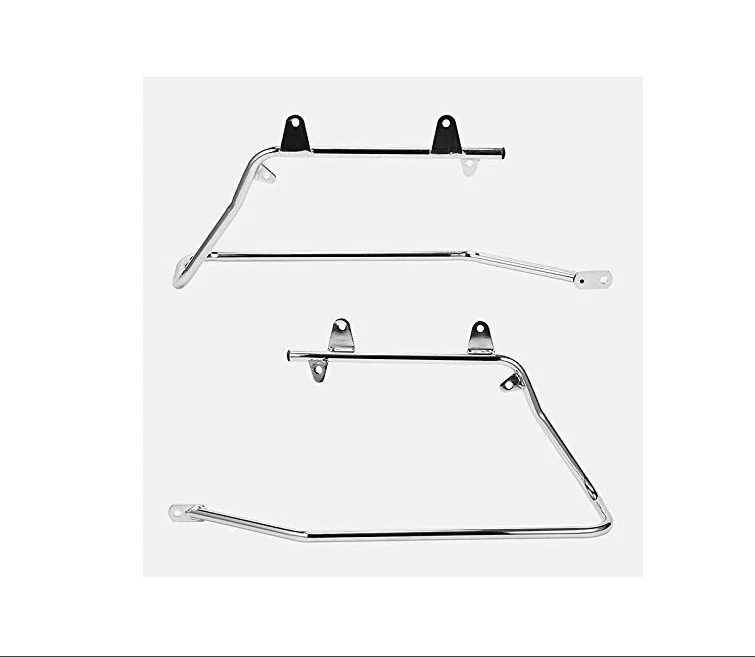 铬鞍袋支撑转换支架套件适用于Harley Heritage Softail 84-1 — 第 4/4 张图片