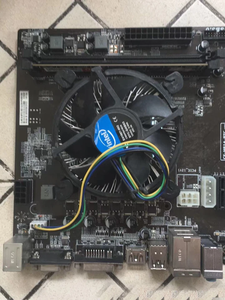 CF-H81A-BTC Motherboard LGA1150 DDR3 Intel H81 PRO Mining w/G1840 CPU/4G RAM US - Image 3 of 4